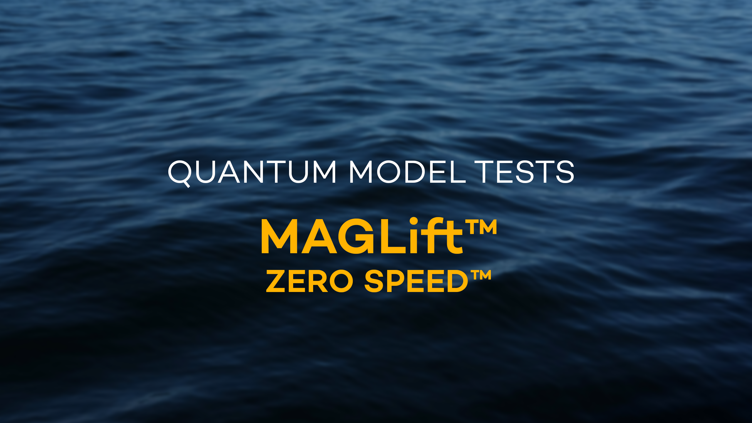 MAGLift™ Rotor Zero-Speed™ – 163m Model Test
